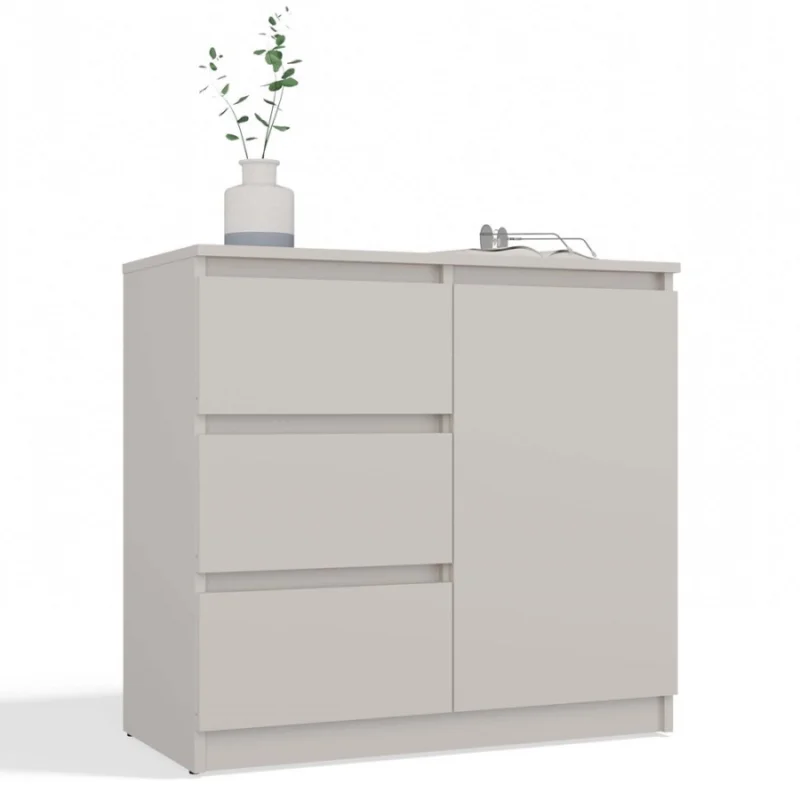 Wyjątkowa oferta Komoda Malwa 1D3S KASZMIR BEŻ