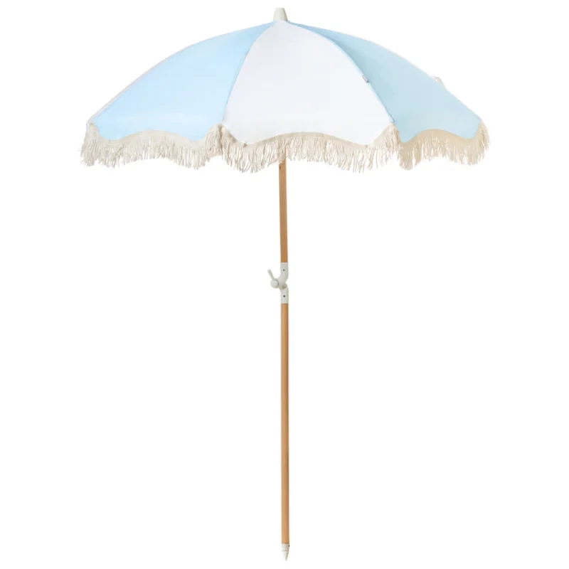 Parasol ogrodowy 155 cm MONDELLO Błękitny Darmowy zwrot