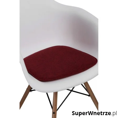 Poduszka na krzesło Arm Chair czer. mel. Nowy