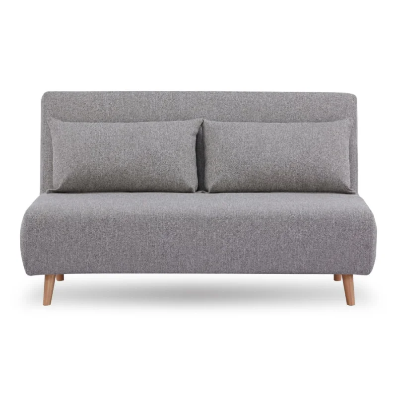 Zamów teraz Sofa rozkładana Marlow 2 szara/ nogi