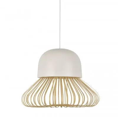 Okazja Lampa Wisząca Anemos 55 Cm Beżowa Forestier