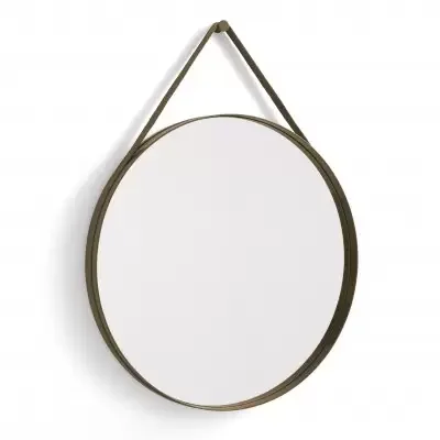 Lustro Ścienne Strap 70 Cm Jasnobrązowe Hay Super okazja