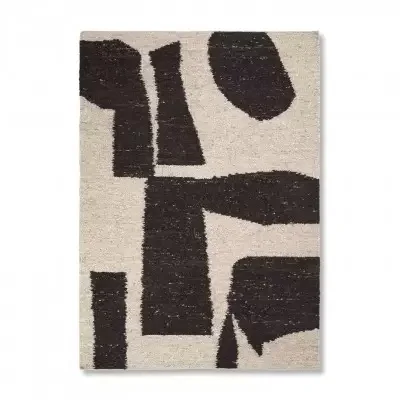 Dywan Piece 200X300 Cm Ciemny Brąz Ferm Living Zniżka
