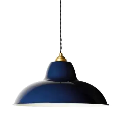 Bezpieczna płatność Lampa Wisząca Original 1227 Midi Wide Brass Ink Blue Anglepoise