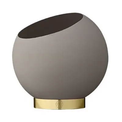 Bezpieczna płatność Donica Globe 15,4 Cm Taupe Aytm