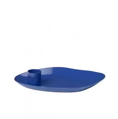 Świecznik Mie Mini 15 Cm Niebieski Broste Copenhagen Okazja