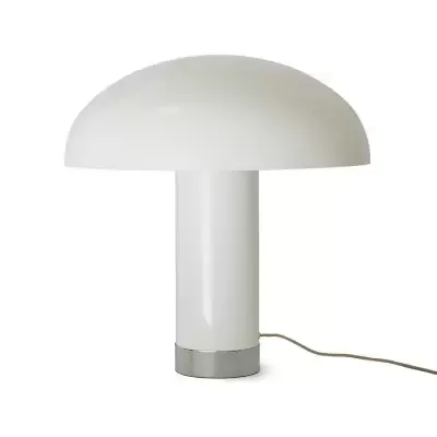 Lampa Stołowa Lounge Kremowa Hkliving Sprawdź teraz
