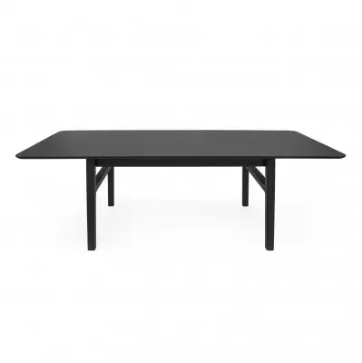 Oferta limitowana Stół Rozkładany Curved Czarny Woodman