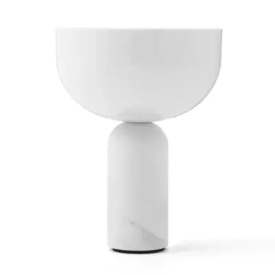 Lampa Przenośna Kizu Biały Marmur New Works Ostatnie sztuki