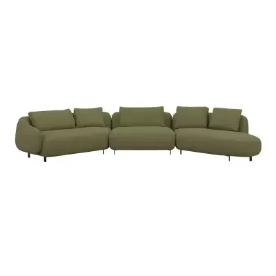 Bezpieczne zakupy Sofa Orca Set 1 Benson Green Furninova