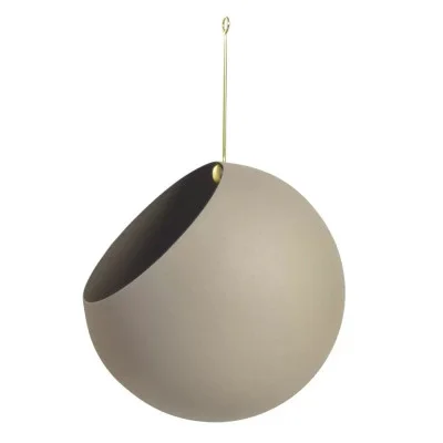 Doniczka Wisząca Globe 21 Cm Taupe Aytm Kup teraz