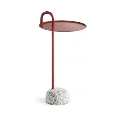 Oferta limitowana Stolik Okazjonalny Bowler Czerwony Hay