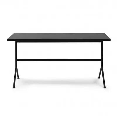 Ekspresowa dostawa Biurko Kip Czarna Podstawa Ciemnobrązowe Normann Copenhagen