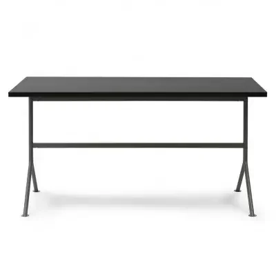 Biurko Kip Szara Podstawa Ciemnobrązowe Normann Copenhagen Popularny