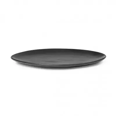 Obniżka ceny Talerz Flow 22 Cm Czarny Ferm Living