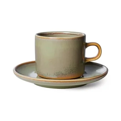 Hit sprzedaży Filiżanka Ze Spodkiem Chef Ceramics Zielona Hkliving