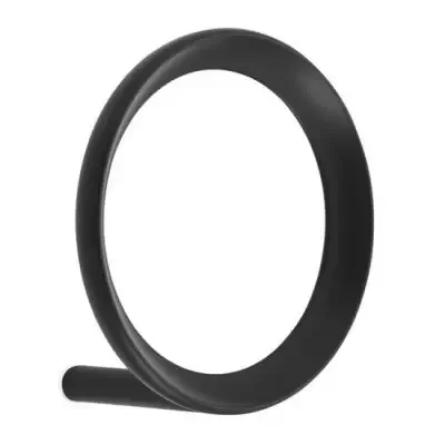Nowość Wieszak Ścienny Loop 9 Cm Czarny Normann Copenhagen