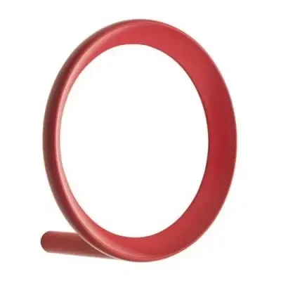 Promocja Wieszak Ścienny Loop 9 Cm Czerwony Normann Copenhagen