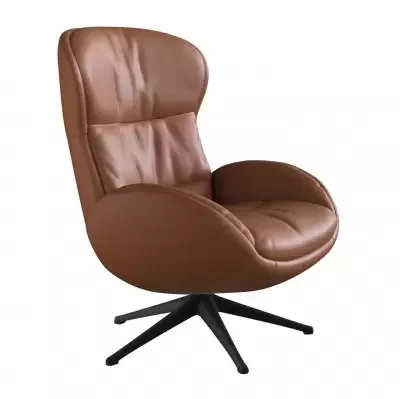 Fotel Wypoczynkowy Haze Savoy Cognac Brown Leather Flexlux Szybka dostawa
