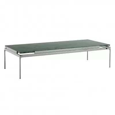 Najlepsza cena Stolik Kawowy Sett Ln12 Verde Guatemala Dark Chrome Andtradition