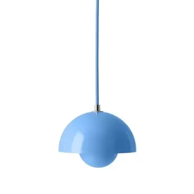 Nowy Lampa Wisząca Flowerpot Vp10 Niebieska Andtradition