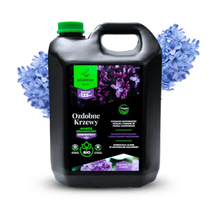 Nawóz naturalny organiczny w płynie PLANTEO OZDOBNE KRZEWY 5 l Okazja