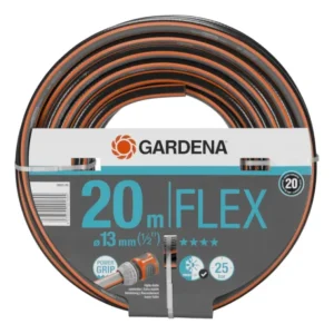Zamów dziś GARDENA Comfort Flex 13 mm 1/2" 20 m czarno-pomarańczowy - wąż ogrodowy