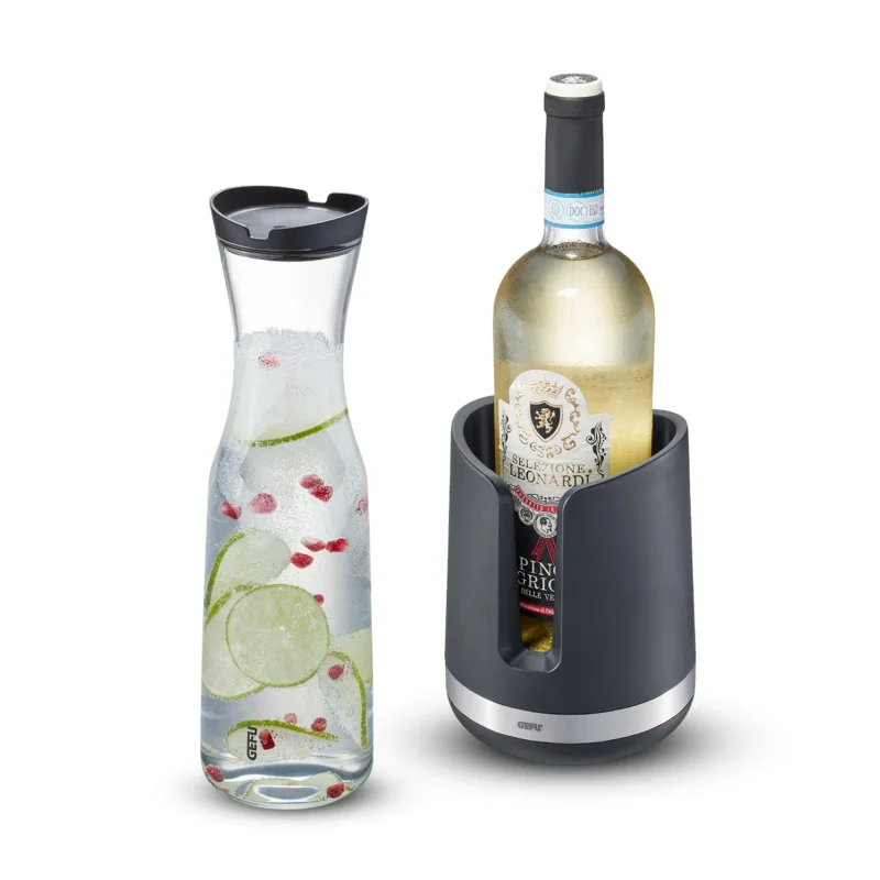 Dodaj do koszyka GEFU Smartline 1 l - karafka szklana z coolerem