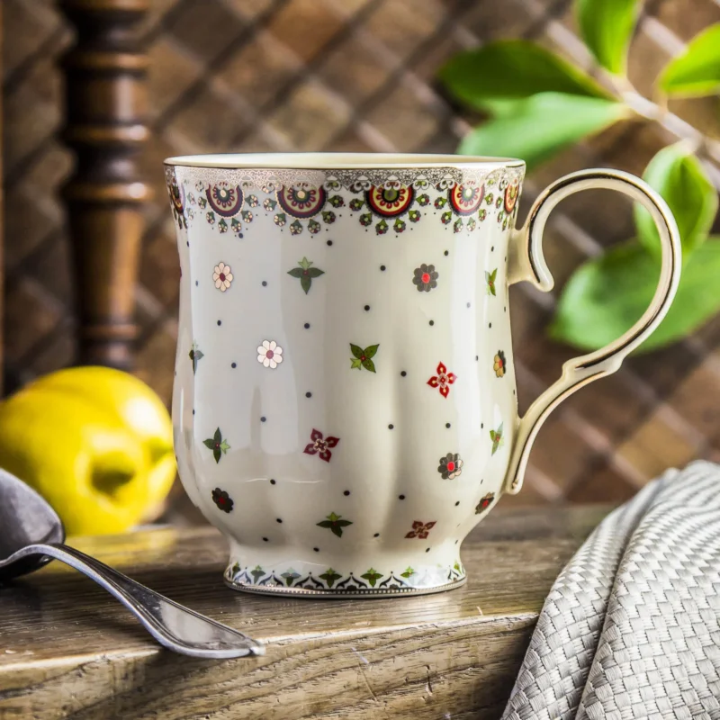 Cena promocyjna DUO Casablanca 450 ml kremowy - kubek porcelanowy