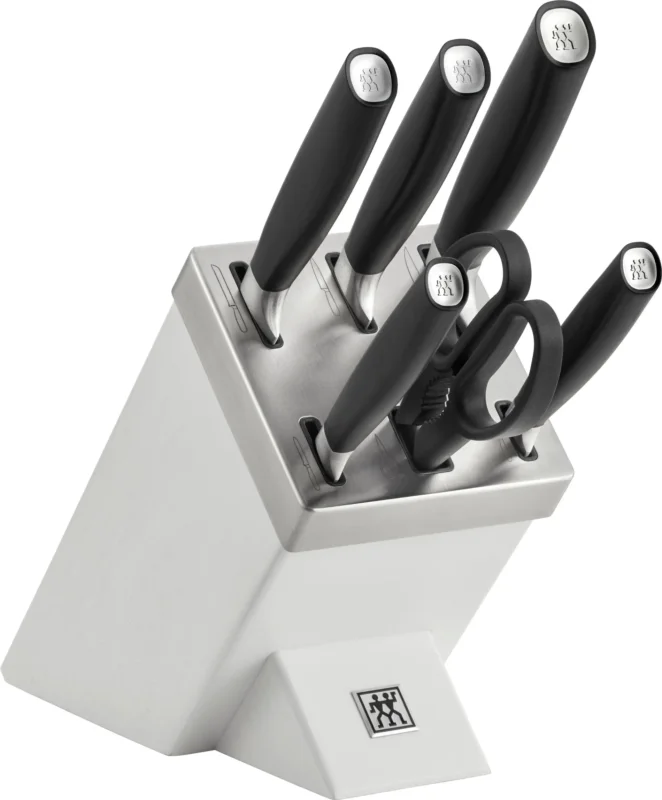 ZWILLING All Star 7 el. - noże kuchenne ze stali nierdzewnej w bloku samoostrzącym Tylko dziś