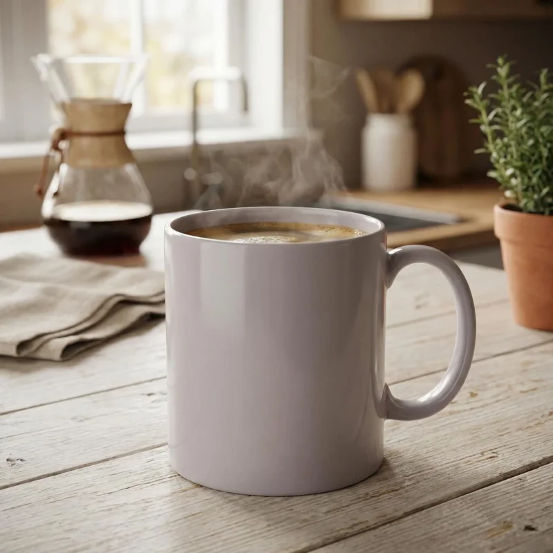 Kubek plastikowy gładki DAILY INTERNATIONAL HOME MUGGI 350 ml szary Ograniczona ilość