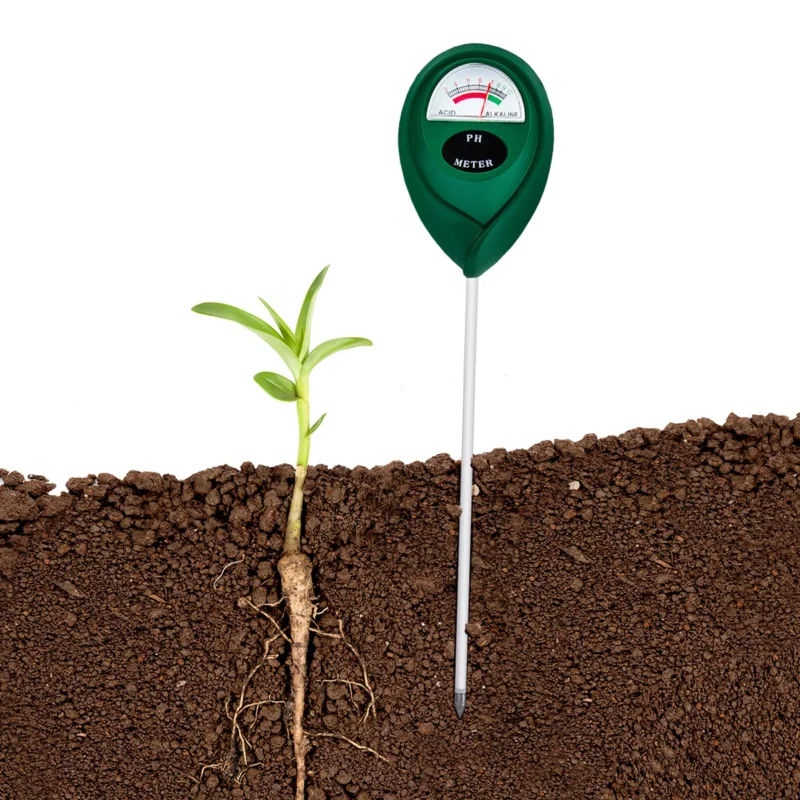 Cena promocyjna Miernik / tester pH gleby plastikowy EARTH ZIELONY