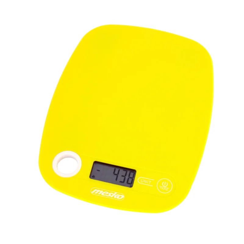 MESKO Kitchen Scale żółta - waga kuchenna elektroniczna plastikowa Kup online