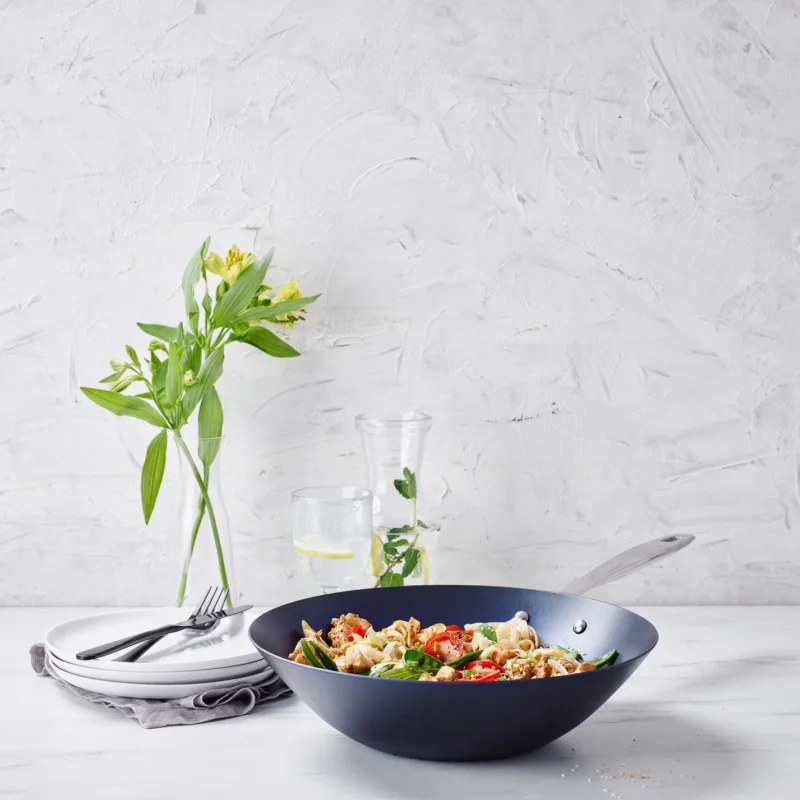Cena promocyjna BEKA Maestro 31 cm - patelnia / wok ze stali węglowej