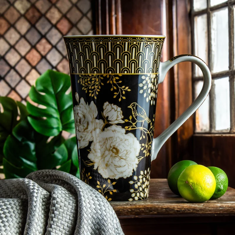Oferta Kubek porcelanowy EASY LIFE ART DECO AND FLOWERS 600 ml