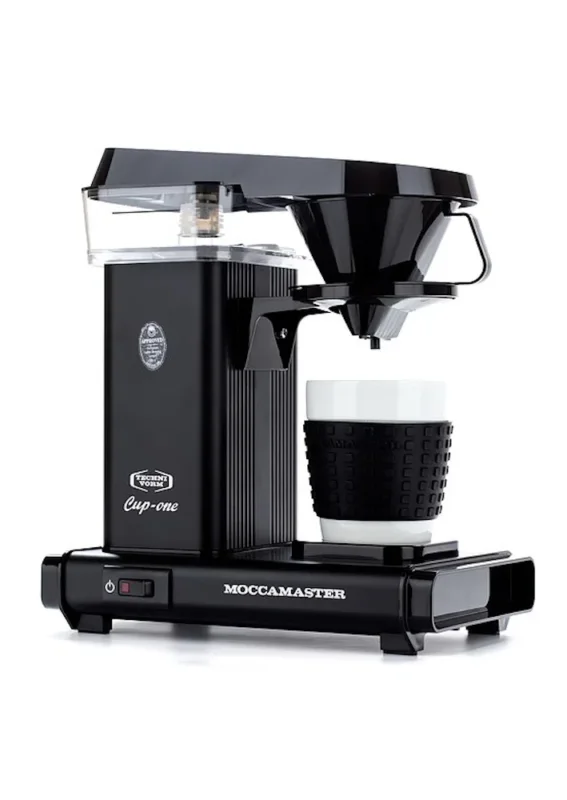 MOCCAMASTER Cup-One Coffee Brewer 1090 W czarny - ekspres do kawy przelewowy aluminiowy Okazja