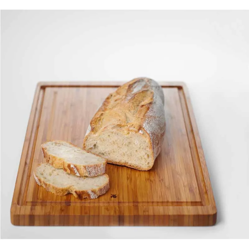 Najlepsza cena WMF Bambus 38 x 25 cm brązowa - deska do krojenia drewniana