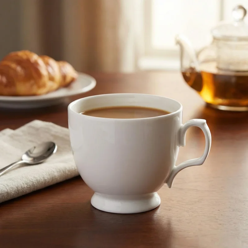 Filiżanka porcelanowa MARIAPAULA BIAŁA 350 ml Bezpieczne zakupy