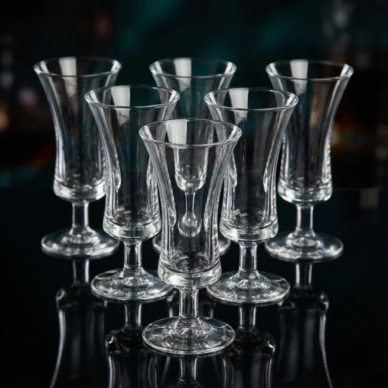 Kieliszki do wódki szklane DIAMOND 50 ml 6 szt. Kup teraz