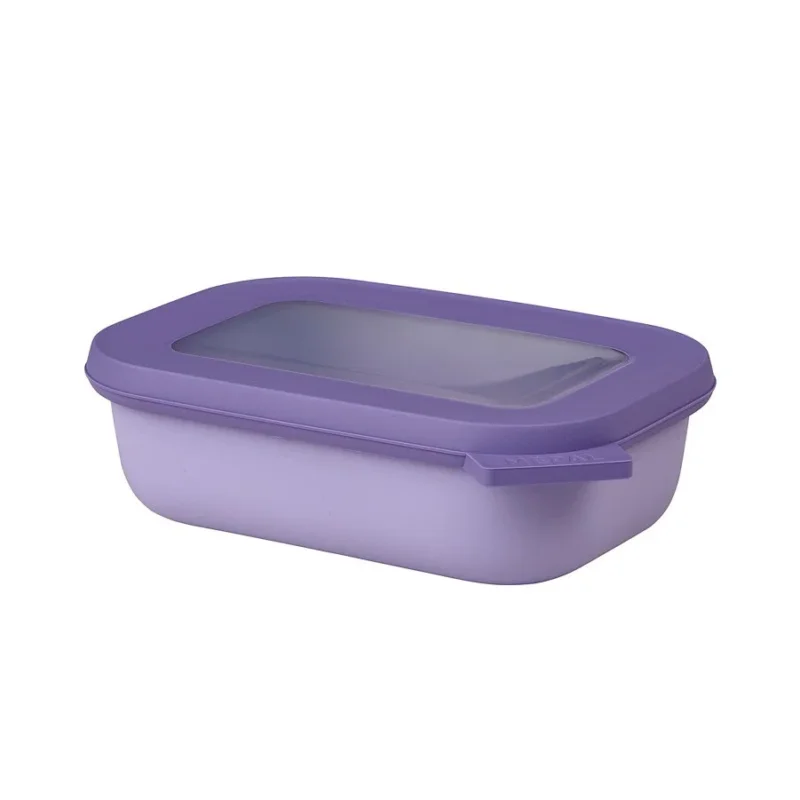 MEPAL Cirqula Nordic Lilac 0,5 l - miska kuchenna plastikowa z pokrywką Bezpieczna płatność