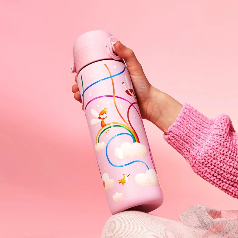 Do wyczerpania zapasów ION8 Single Wall Fairies 0,6 l - butelka na wodę i napoje ze stali nierdzewnej