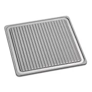 Bartscher Płyta grillowa żeliwna ryflowana 390x390x17 mm | 900 Master Nowość