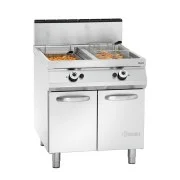Ograniczona ilość Bartscher Frytownica gazowa z szafką 2x20 l 800 mm | 900 Master