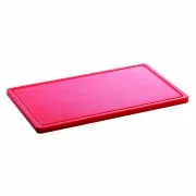 Bartscher Deska do krojenia 530x325x24 mm czerwona do mięsa Kup teraz