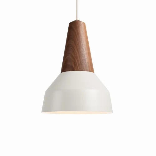 Ostatnia szansa SCHNEID lampa wisząca EIKON BASIC orzech/ biały