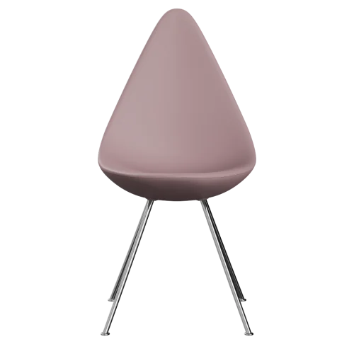Popularny FRITZ HANSEN krzesło DROP blady róż
