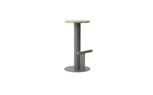 NORMANN COPENHAGEN krzesło barowe 75 POLE szare Oferta limitowana