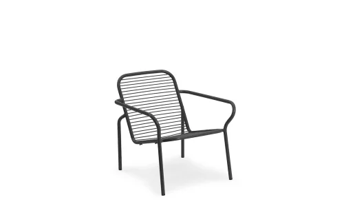 NORMANN COPENHAGEN fotel ogrodowy VIG czarny Obniżka ceny