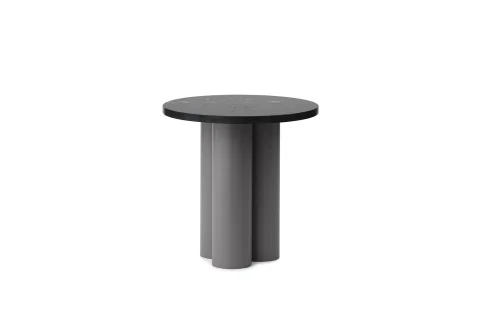 Popularny NORMANN COPENHAGEN stolik DIT szary / czarna Marquina