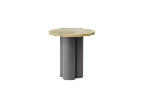 Łatwy zwrot NORMANN COPENHAGEN stolik DIT szary / miodowy Onyx